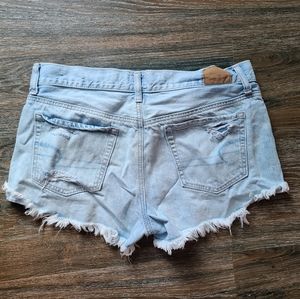 American eagle distressed Jean shorts